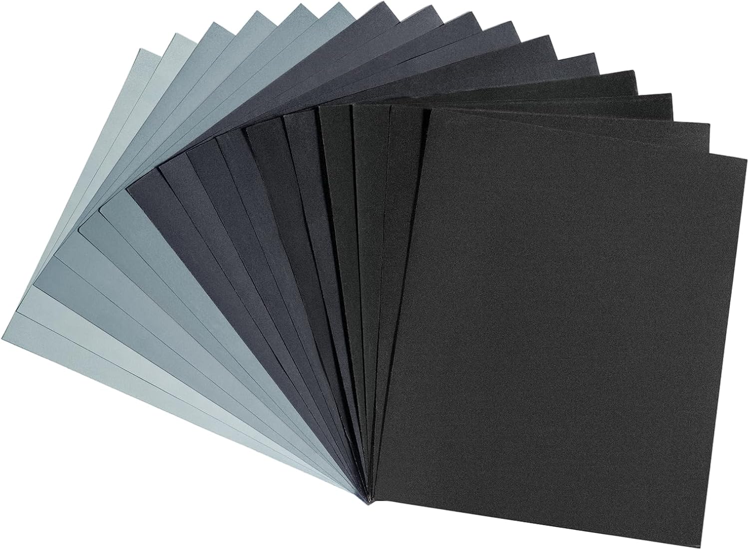 Zestaw papieru ściernego, papier ścierny, drobny, 5000, 3000, 2500, 2000, 1500, 1200, 1000, 800, na mokro i na sucho, papier ścierny do samochodu, mebli drewnianych, metalu, kamienia, lakieru, szkła